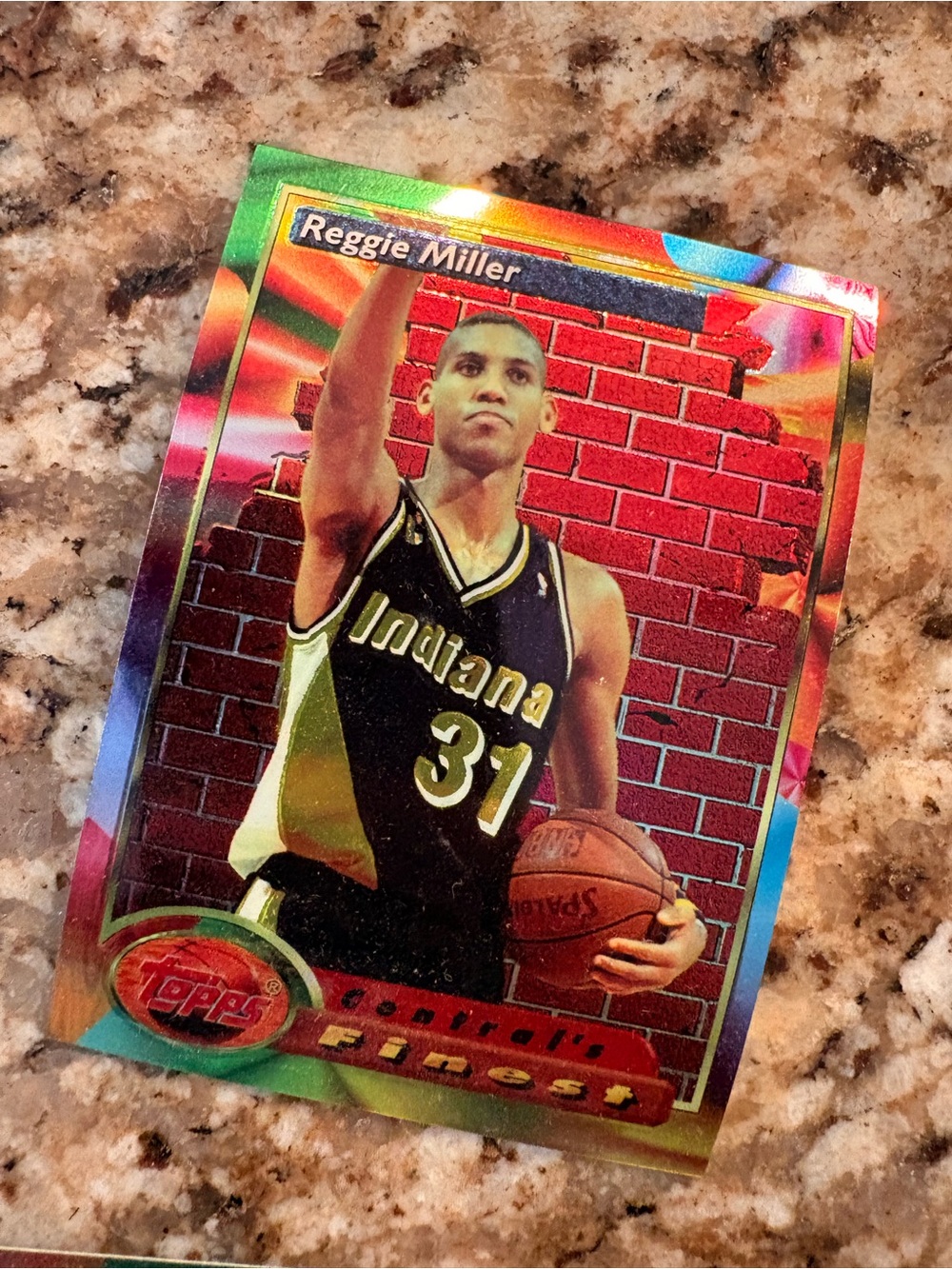 Topps basketball Cards with Yellow and Navy Accents